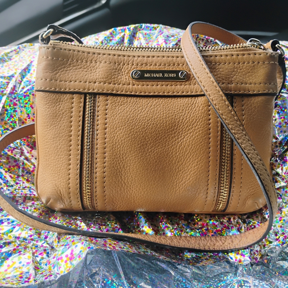 MICHAEL Michael Kors Tan Crossbody Bag